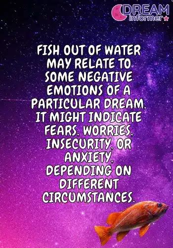 Dream About Fish Out Of Water Meaning Symbolism Dream Informer