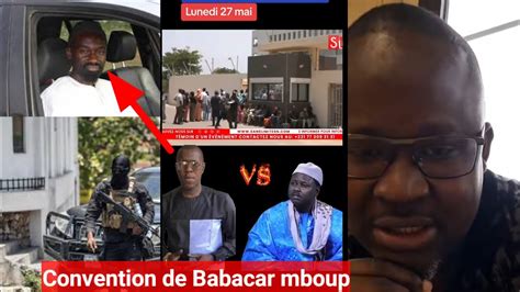 Convocation De Babacar Mboup Mauvaise Nouvelle Encore Pour Bah