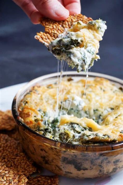 Easy Spinach Artichoke Dip Ketoconnect