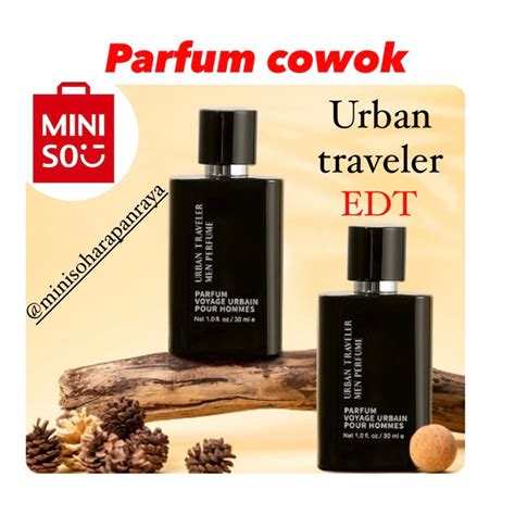 Jual Miniso Parfum Cowok Urban Traveler Edt Ml Shopee Indonesia