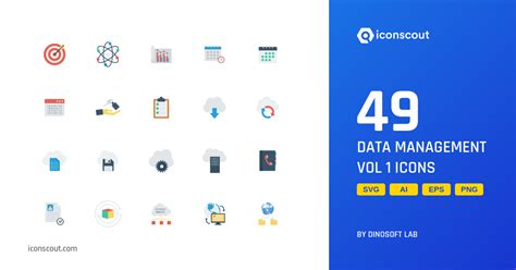 Download Data Management Vol 1 Icon pack Available in SVG, PNG & Icon Fonts