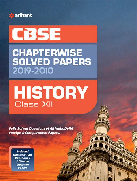 Cbse History Chapterwise Solved Papers Class 12 2019 2010 Ansh Book Store