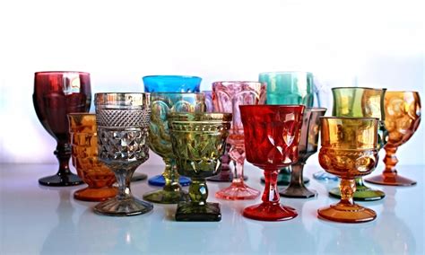 Bejeweled Goblets for Every Occasion! | Colored Glassware | San Diego ...