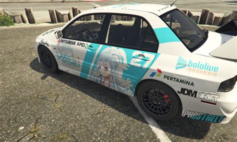 Mitsubishi Evolution Ix Mr Hololive Kobo Kanaeru Gta5