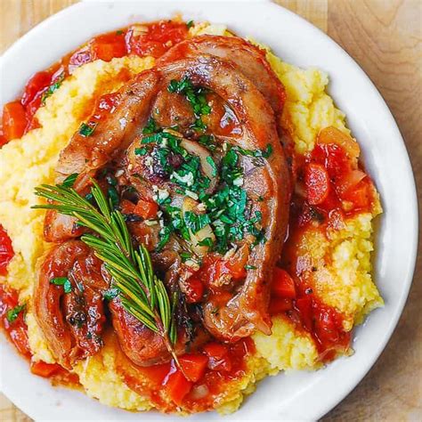 Italian Osso Buco Braised Veal Shanks Julia S Album Beef Recipes