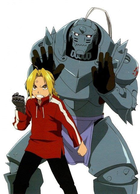 Edward And Alphonse Elric Fullmetal Alchemist Anime Fullmetal