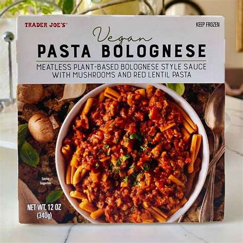 Trader Joe S Vegan Pasta Bolognese Review Abillion