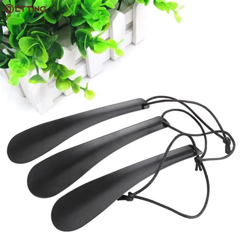 Pcs Shoe Horns Professional Black Plastick Shoe Horn Spoon Shape