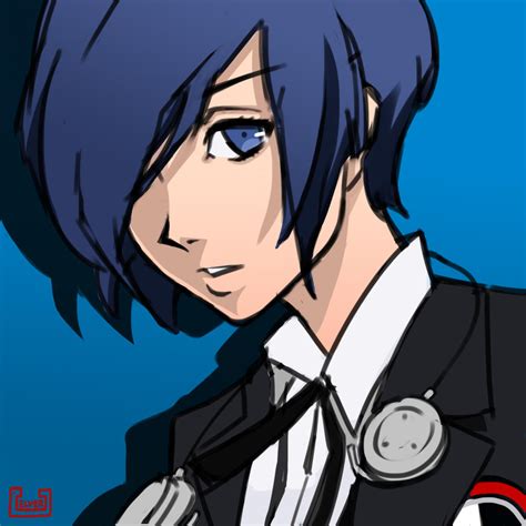 Persona 3 Protagonist - Doodle by Elver-Lee on DeviantArt