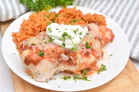 Baked Cheesy Salsa Chicken Easy Hip Mama S Place