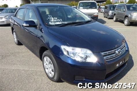 2008 Toyota Corolla Axio Dark Blue For Sale Stock No 27547