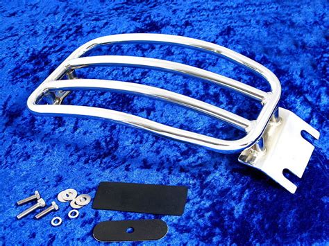 Chrome Solo Seat Luggage Rack Valkyrie Part S