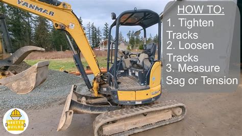 How To Properly Adjust Mini Excavator Track Tension In HD YouTube