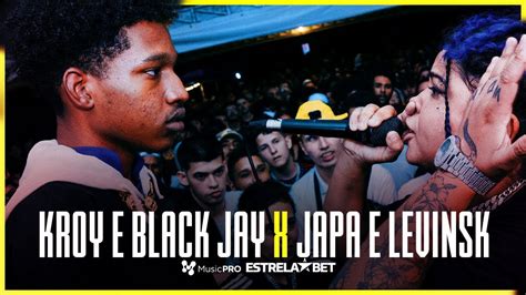 Japa E Levinsk X Kroy E Black Jay Segunda Fase Batalha Da