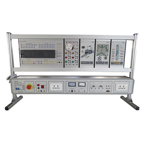 Plc Trainer Kit With Simulators Electrical Training Equipment