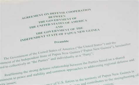 Concerns In Papua New Guinea Over Framing Of Us Security Pact Nz Herald