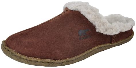 Sorel Women S Nakiska Slide Slipper Burro Dark Stone 8 M US Amazon