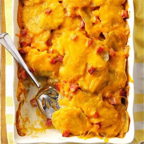 Scalloped Potatoes ‘n’ Ham Casserole Recipe How To Make It