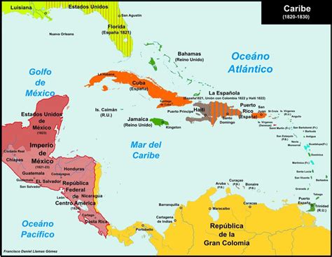 Caribe 1 820 1 830 Mapa