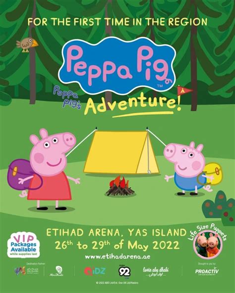 Peppa Pigs Adventure Show Tickikids Abu Dhabi