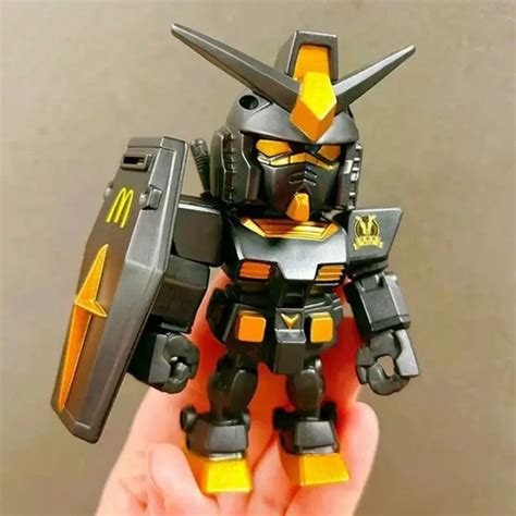 Bandai Qmsv Mini Kawaii Mcdonald S Rx Gundam Ver Angus Action Toy