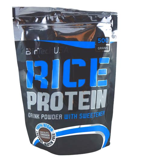 BioTech USA Rice Protein 500g BIAŁKO RYŻU VEGAN 7821081721