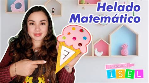 Helado Matem Tico Actividad De Conteo Para Preescolar Youtube