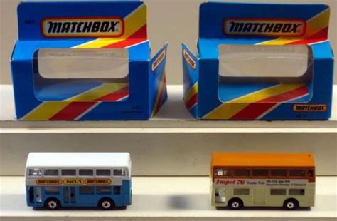 Dte 2 Lesney Matchbox Superfast Promo London Bus Keddies And Impel 76 Niob Matchbox Model