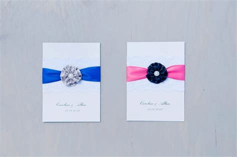 Two Color Options for Your Wedding Invitations