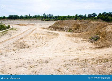 Bottom Of Surface Mining In Open Mine Stock Photo Image Of Land