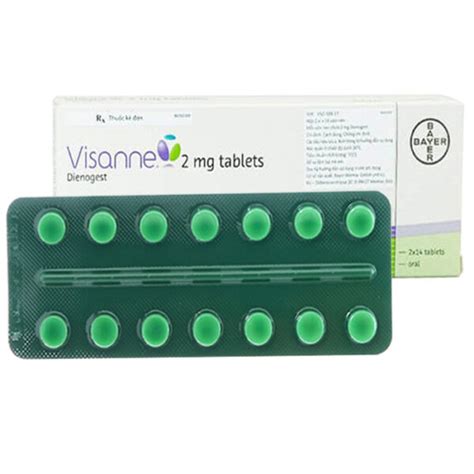 Visanne 2mg Tablets điều Trị Lạc Nội Mạc Tử Cung