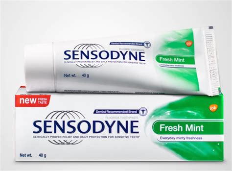 Sensodyne Fresh Mint - IlmHub Halal Foods & Ingredients