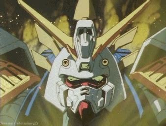 Mecha Gifs Galore! • Spotlight Sunday: Shining Gundam (Super Mode)