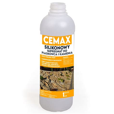 CEMAX Silikonowy Impregnat Do Piaskowca I Kamienia Naturalnego 1L