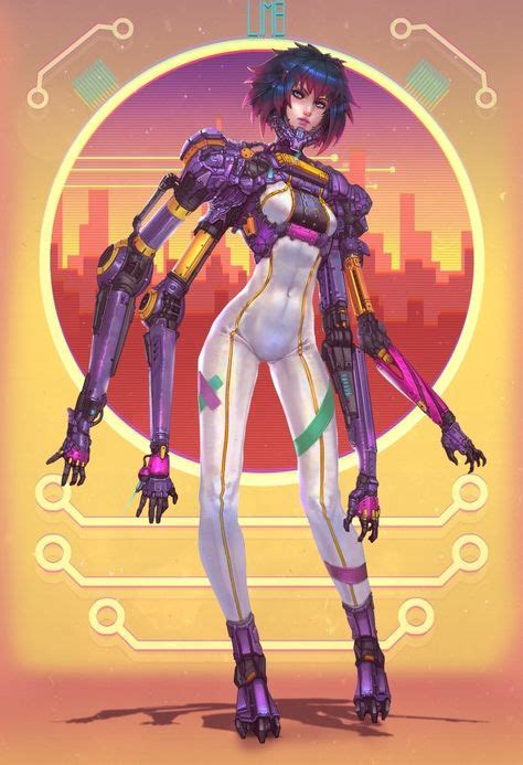 Pin By Phil Warwick On Cyberpunk Female Robot Cyberpunk Art