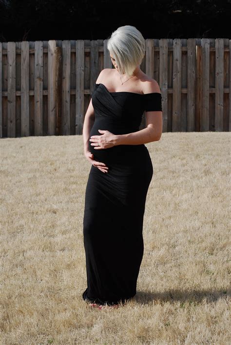 Slim Fit Maternity Gown Sexy Mama Maternity Fitted Maternity Gown Maternity Gowns Sexy