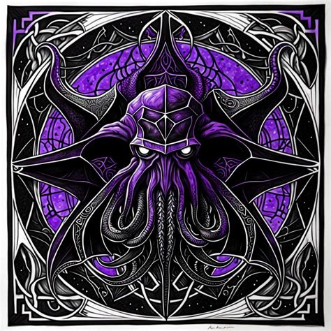 Cthulhu Sigil Ai Generated Artwork Nightcafe Creator