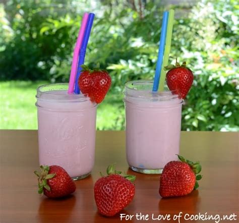 Homemade Strawberry Milk For The Love Of Cooking