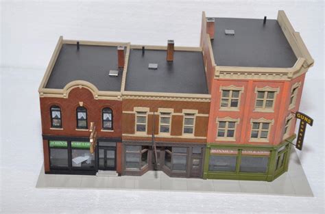 Walthers Ho Scale Merchants Row Custom Build Larry Nast Models