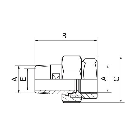 Raccord Union Double Tanch It M Le Femelle Filetage Gaz Crou