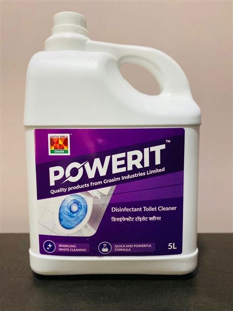 Powerit Disinfectant Toilet Cleaner Liter Can At Rs Liquid