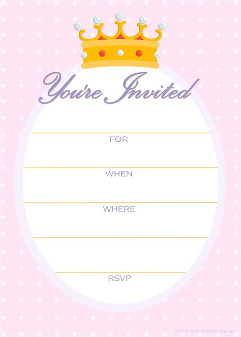 The Best Printable Birthday Party Invitations - Home, Family, Style and ...