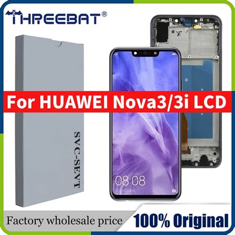 6 3 Display For Huawei Nova 3 LCD PAR LX1 PAR LX9 PAR AL00 Display