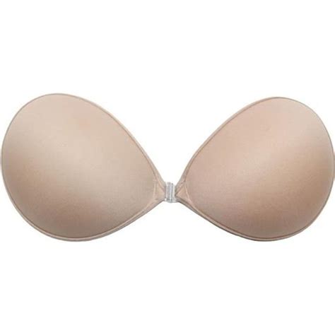 Dos Nu Soutien Gorge A Beige Adh Sif Invisible Sans Bretelle Effet