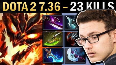 Shadow Fiend Gameplay Miracle With 23 Kills And Manta Dota 7 36 YouTube