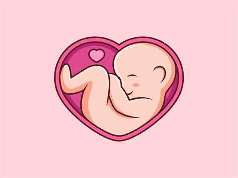 Baby In Tummy Clipart