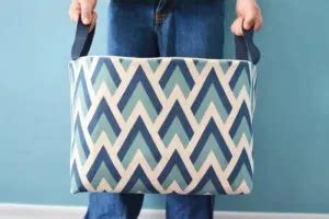 Diy Sturdy Fabric Basket Tutorial Ohoh Deco