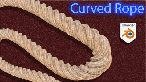 Crafting Stunning Ropes Easily Blender Rope Tutorial YouTube