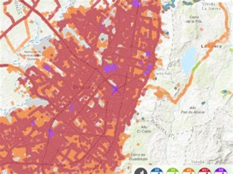 Mapas De Cobertura De Redes 5g En Colombia En Las Principales Ciudades