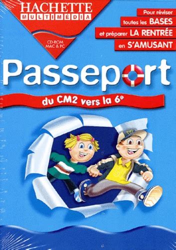 Passeport Du CM2 vers la 6ème CD ROM de Hachette Livre Decitre